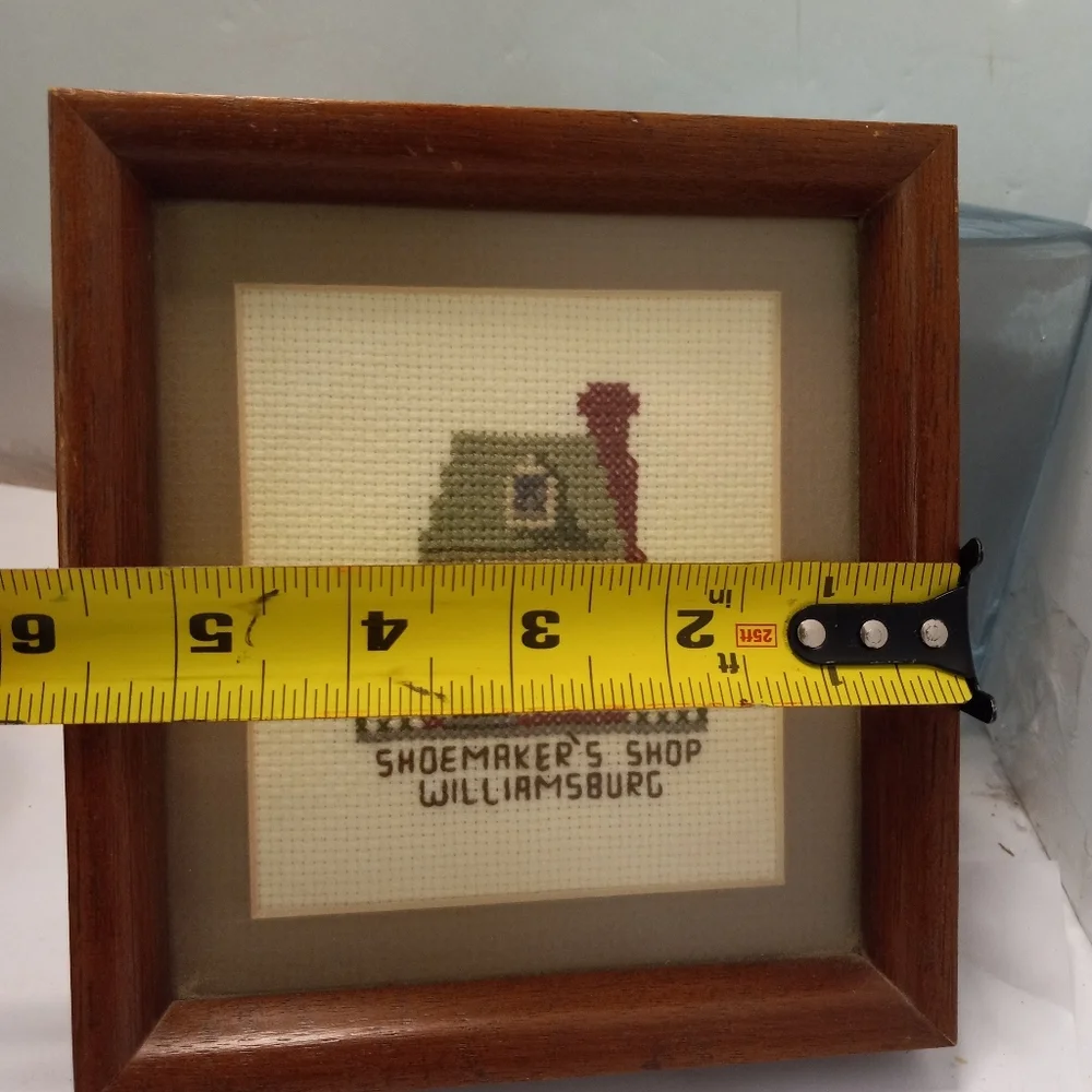 VINTAGE Handcrafted Needlepoint 